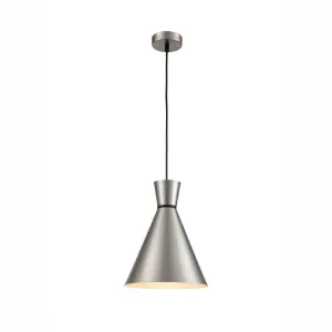 012HCP Single Pendant Satin Nickel