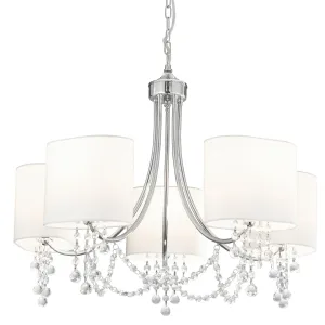 1055-5CC Nina Chrome 5 Light Multi Arm Light