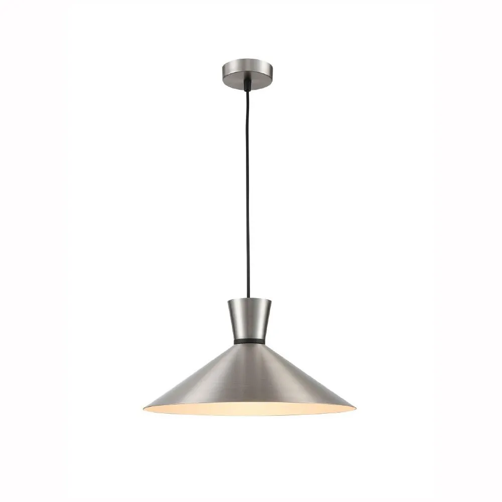 112HCP Single Pendant Satin Nickel