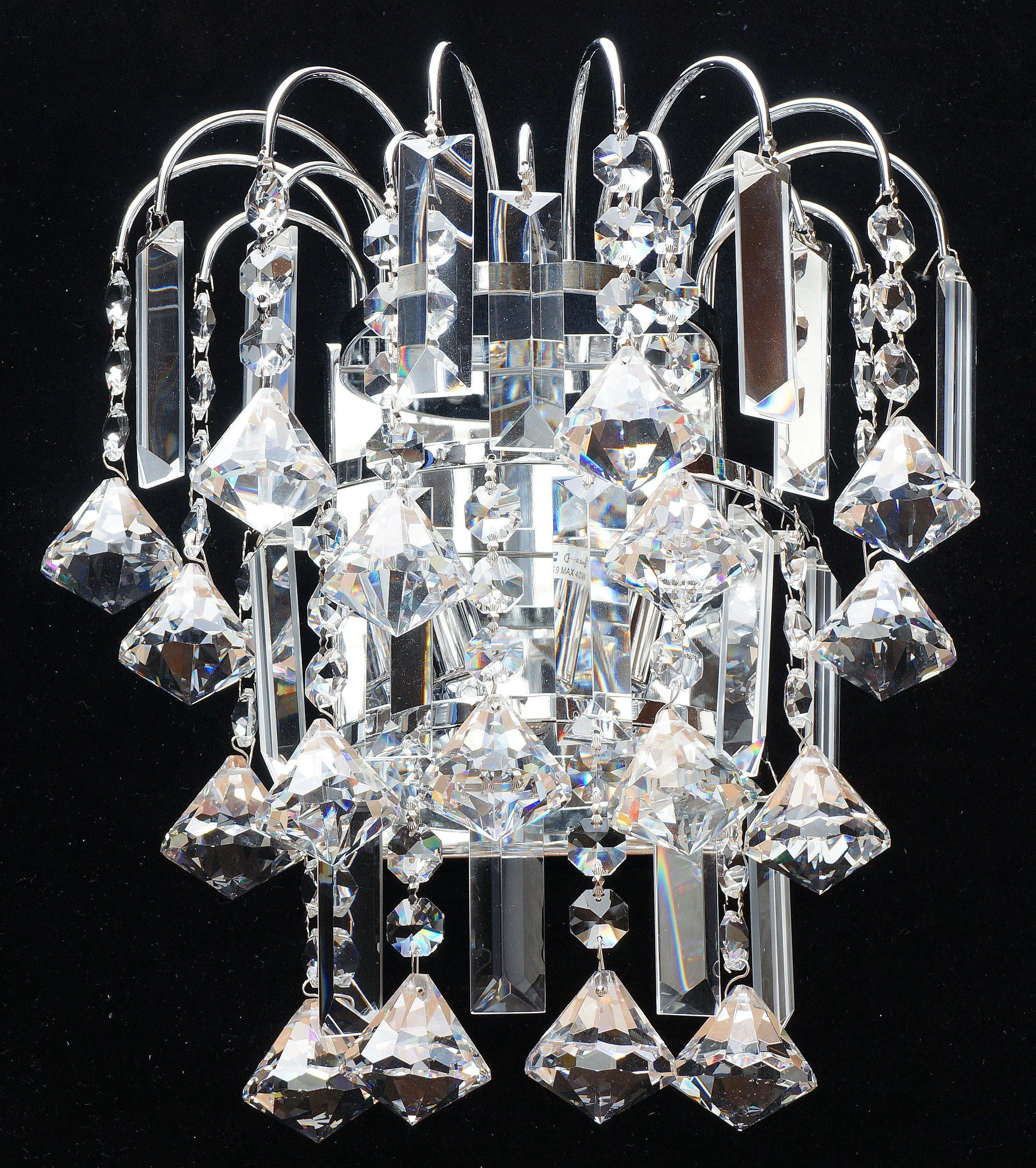 130/2 Bach Wall Light Polished Chrome