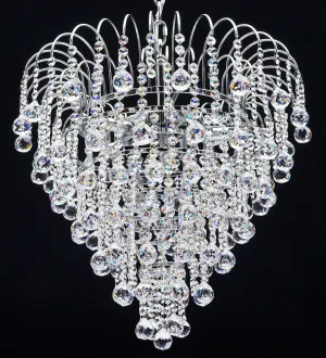 15/50/8 Venus 54cm Suspended Light Polished Chrome