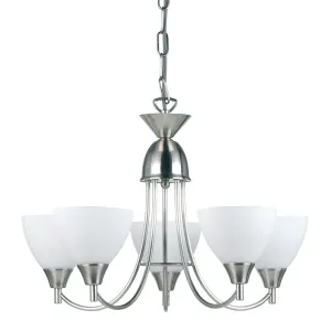 1805-3SC Alton 3 Light Satin Chrome Multi Arm Light