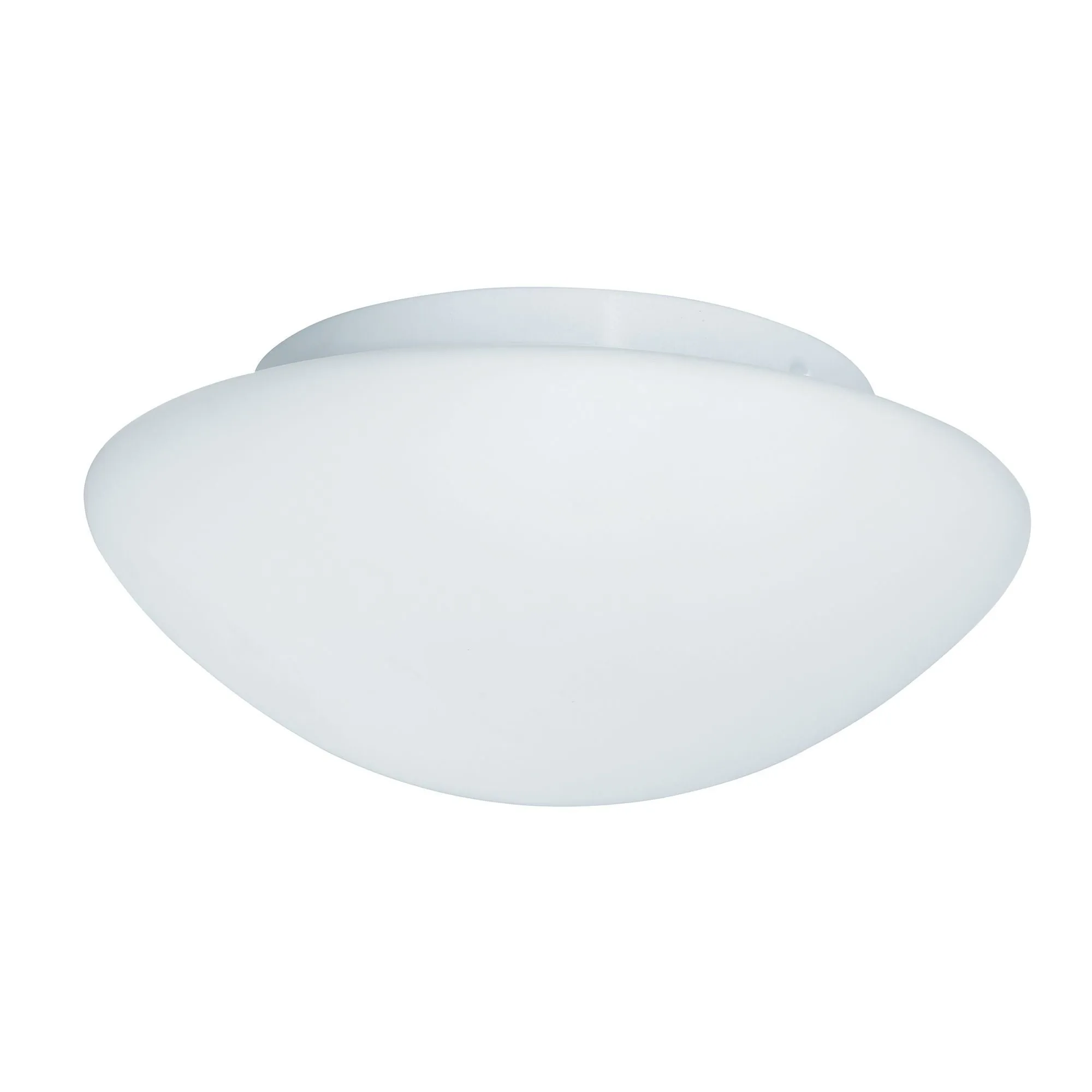 1910-23 Bathroom White Flush Light