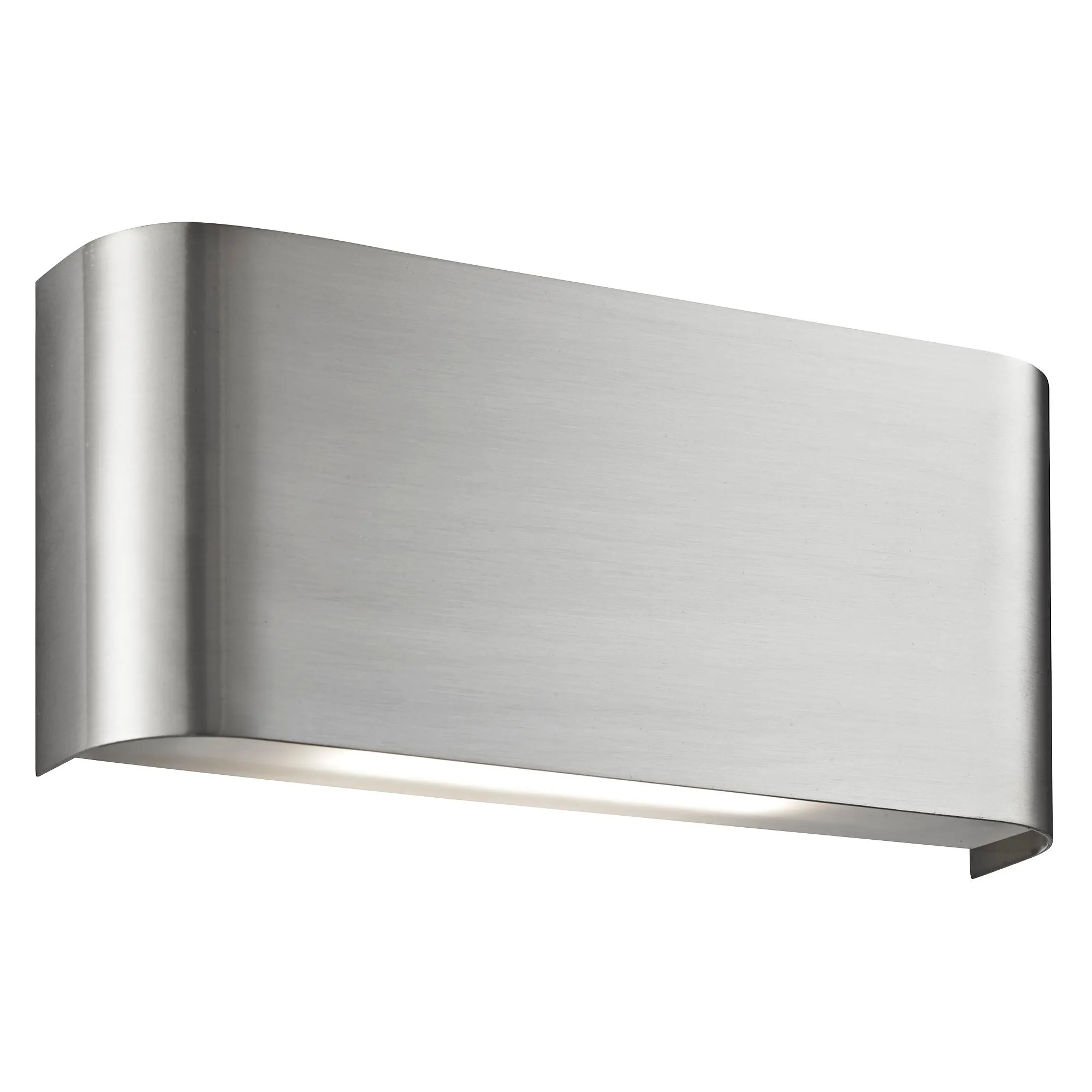 1953SS 2 Light Wall Light SATIN SILVER UP & DOWNLIGHT