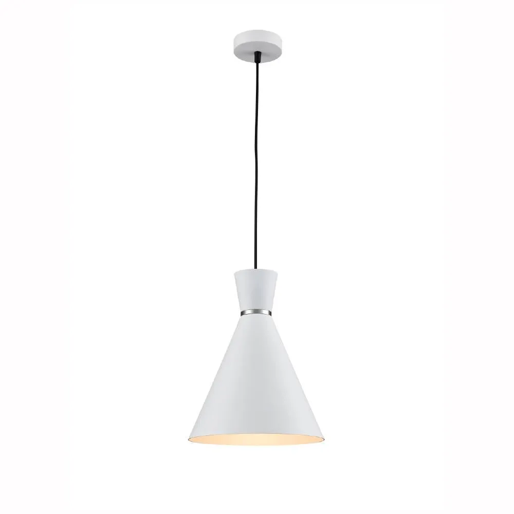 212HCP Single Pendant White
