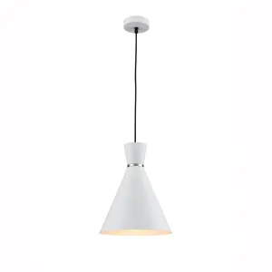 212HCP Single Pendant White