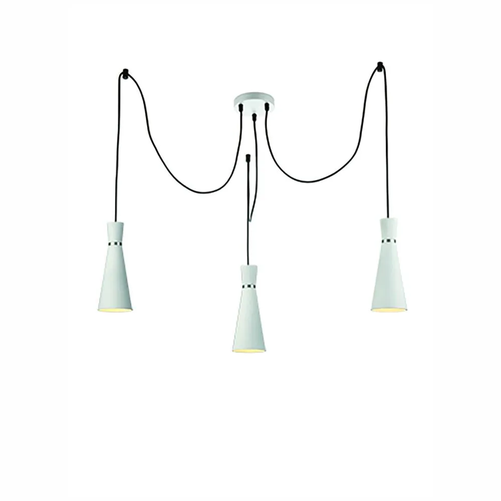 3-0342LF 3 Light Suspended Light White