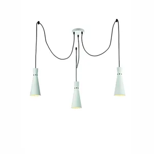 3-0342LF 3 Light Suspended Light White