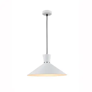 312HCP Single Pendant White