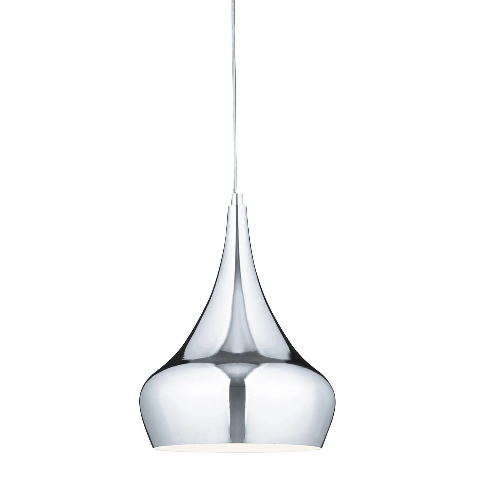 3200CC Chrome Yurt Single Pendant