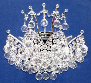 3721/2 Domingo Wall Light Polished Chrome
