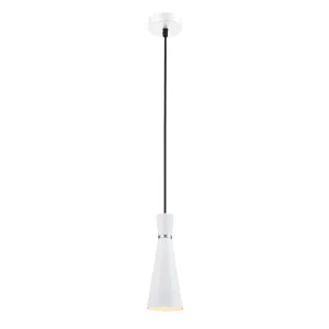 432HCP Single Pendant White