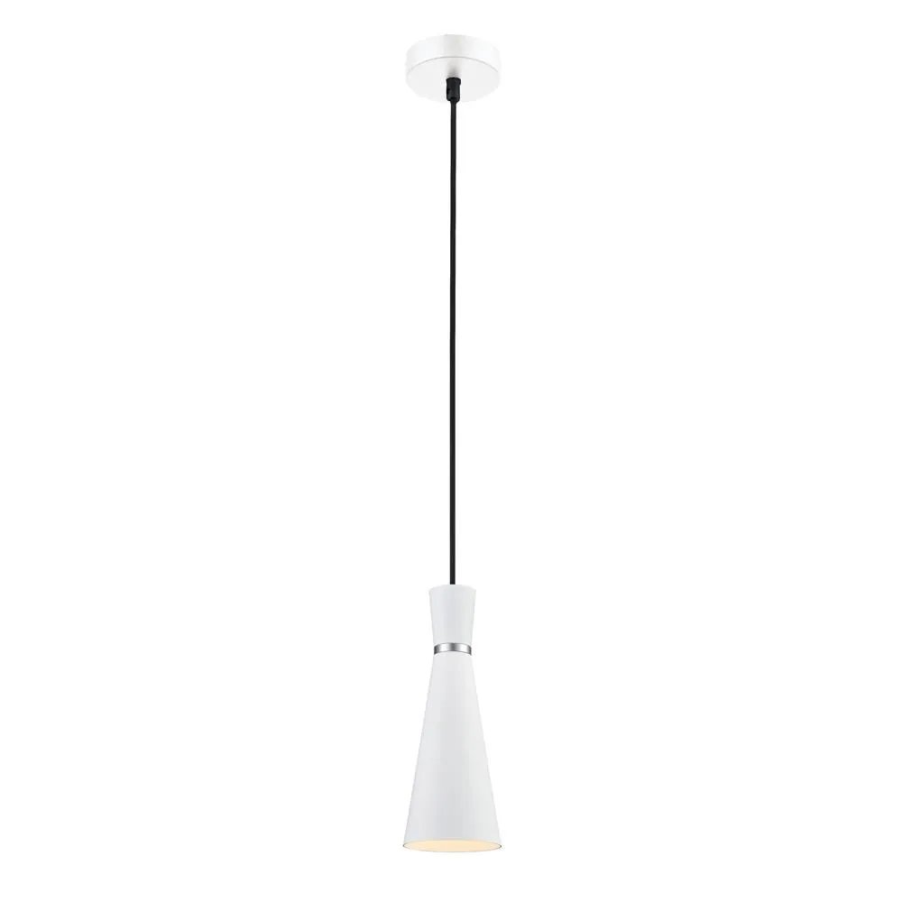 432HCP Single Pendant White