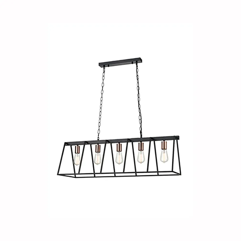 5-9142LF 5 Light Bar Suspended Light