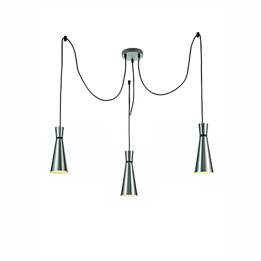 5-9242LF 5 Light Suspended Light Satin Nickel