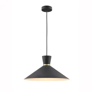 512HCP Single Pendant Matt Black