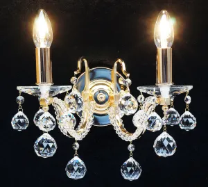 606/2 Mozart Wall Light French Gold