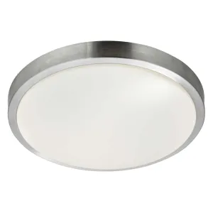 6245-33-LED Led Flush Bathroom Ceiling Light Chrome