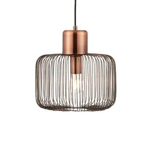 68986 Nicola Copper Single Pendant