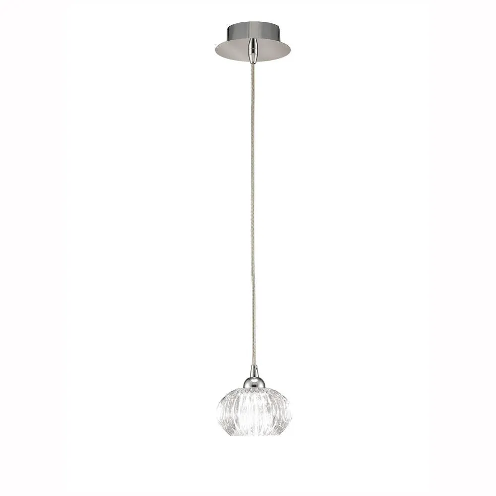 711HCP Single Pendant Chrome