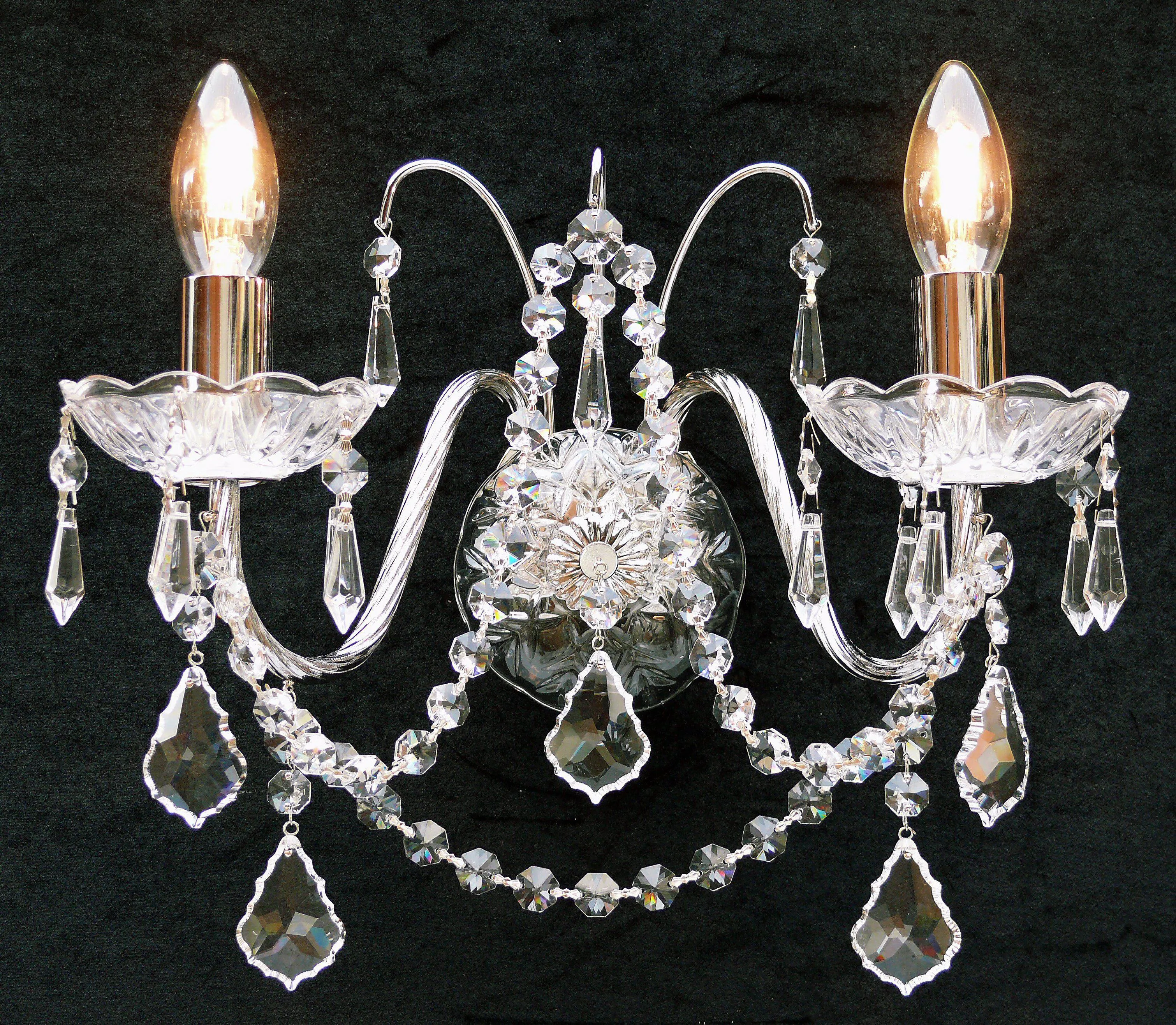 825/2 Andrea Wall Light Polished Chrome