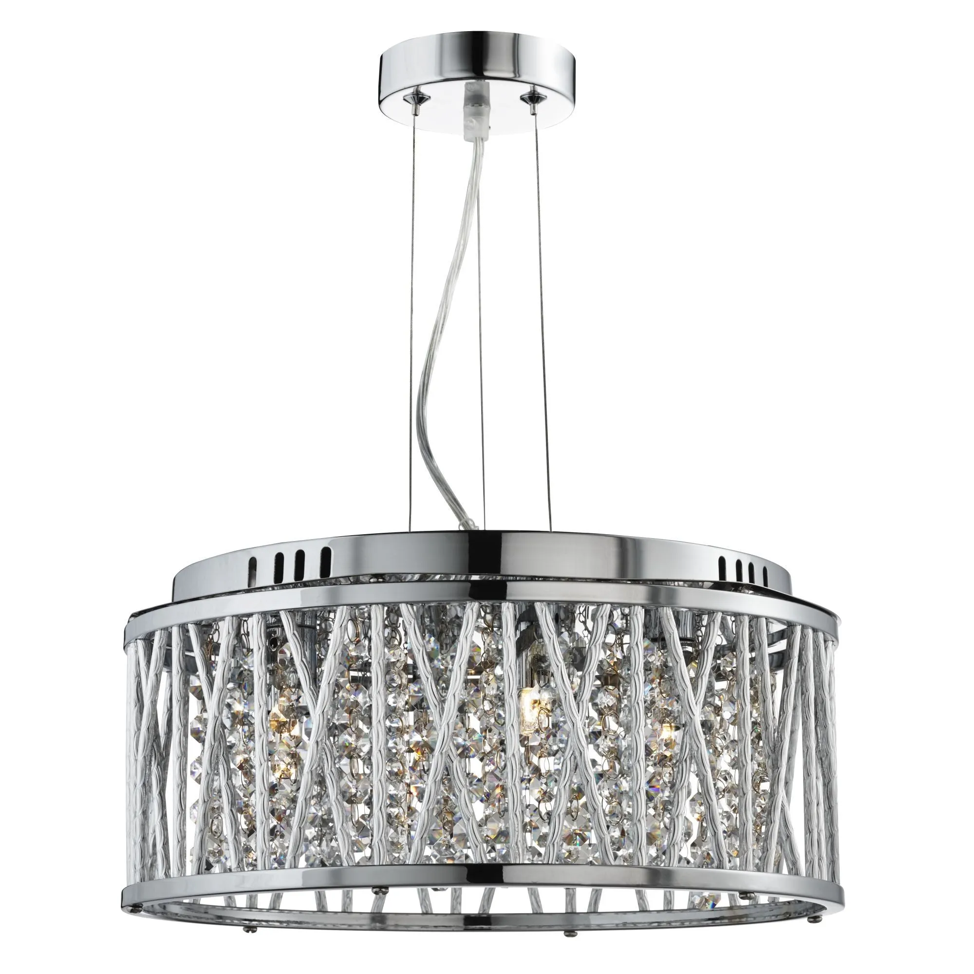8334-4CC Elise 4 Light Suspended Light