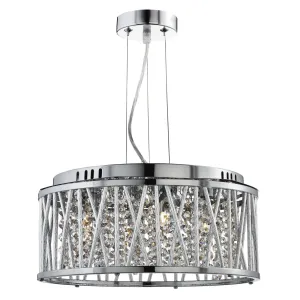 8334-4CC Elise 4 Light Suspended Light