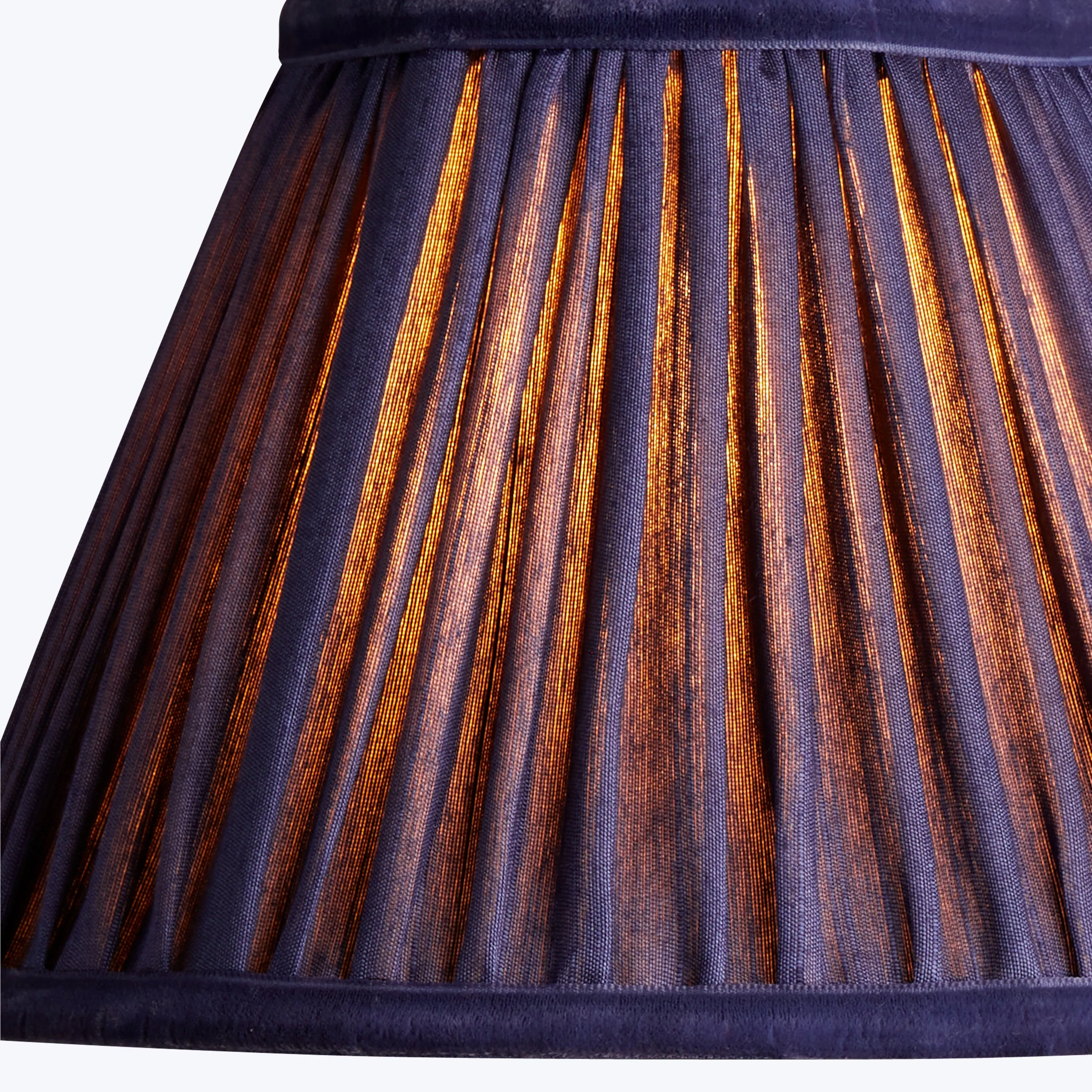 8" Empire Clip-On Silk Shade