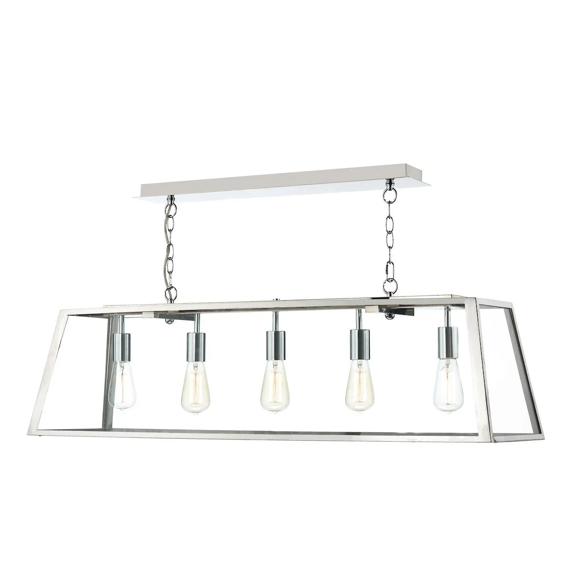 ACA0544 5 Light Suspended Light Stainless Steel