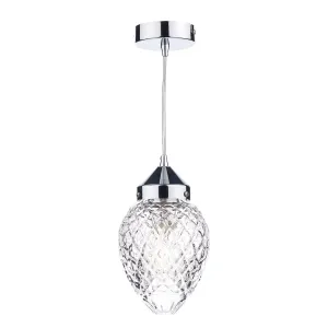 AGA0150 Single Pendant Polished Chrome