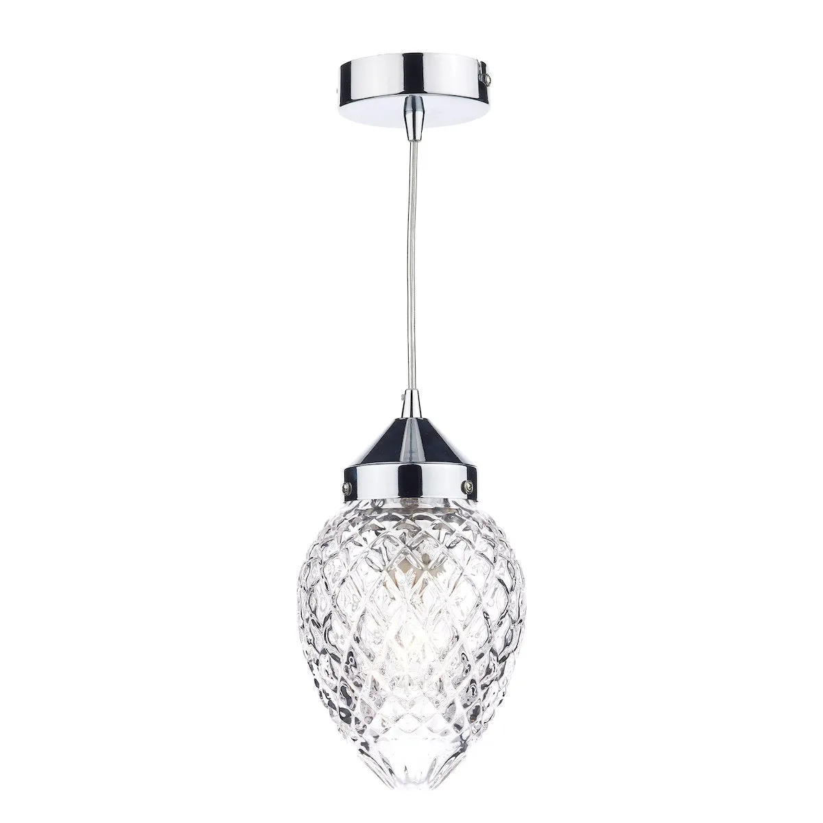AGA0150 Single Pendant Polished Chrome