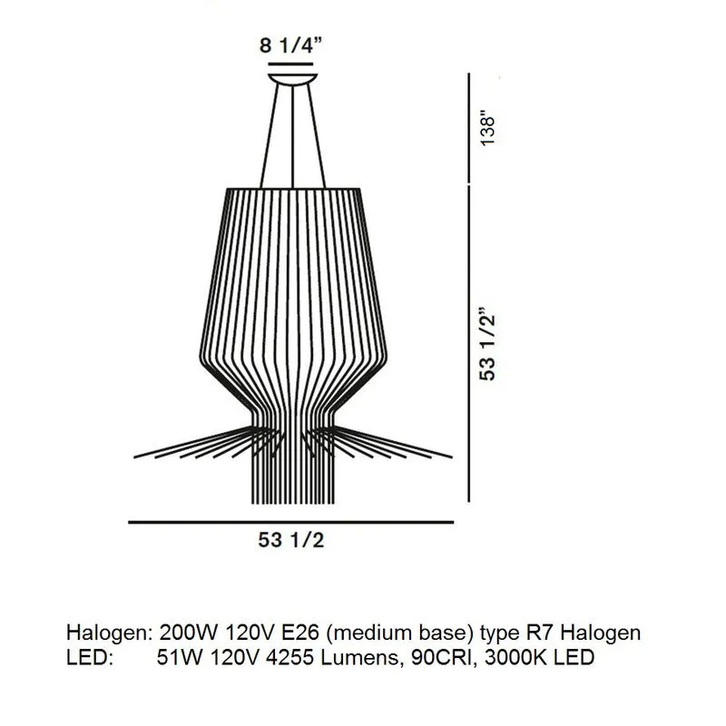 Allegro Assai Pendant Light