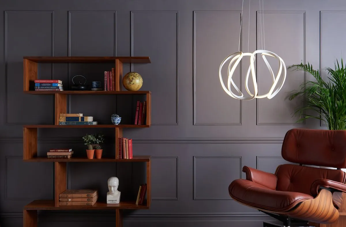 ALO012 Small Suspended Light White LED