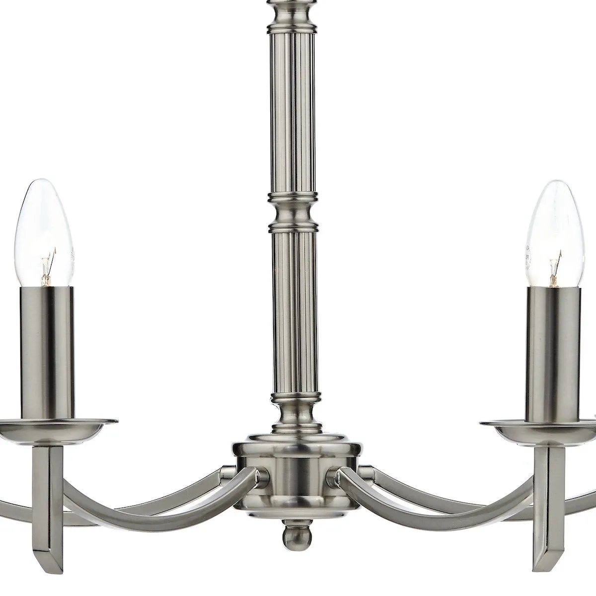AMB0546 5 Light Multi Arm Light Satin Chrome