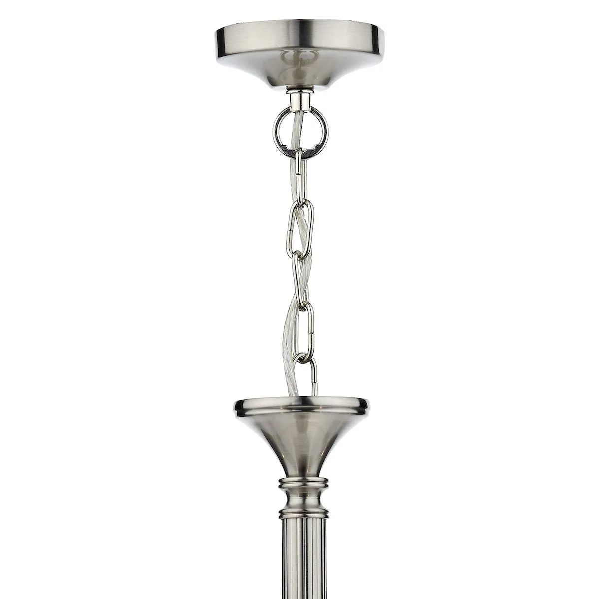 AMB0546 5 Light Multi Arm Light Satin Chrome