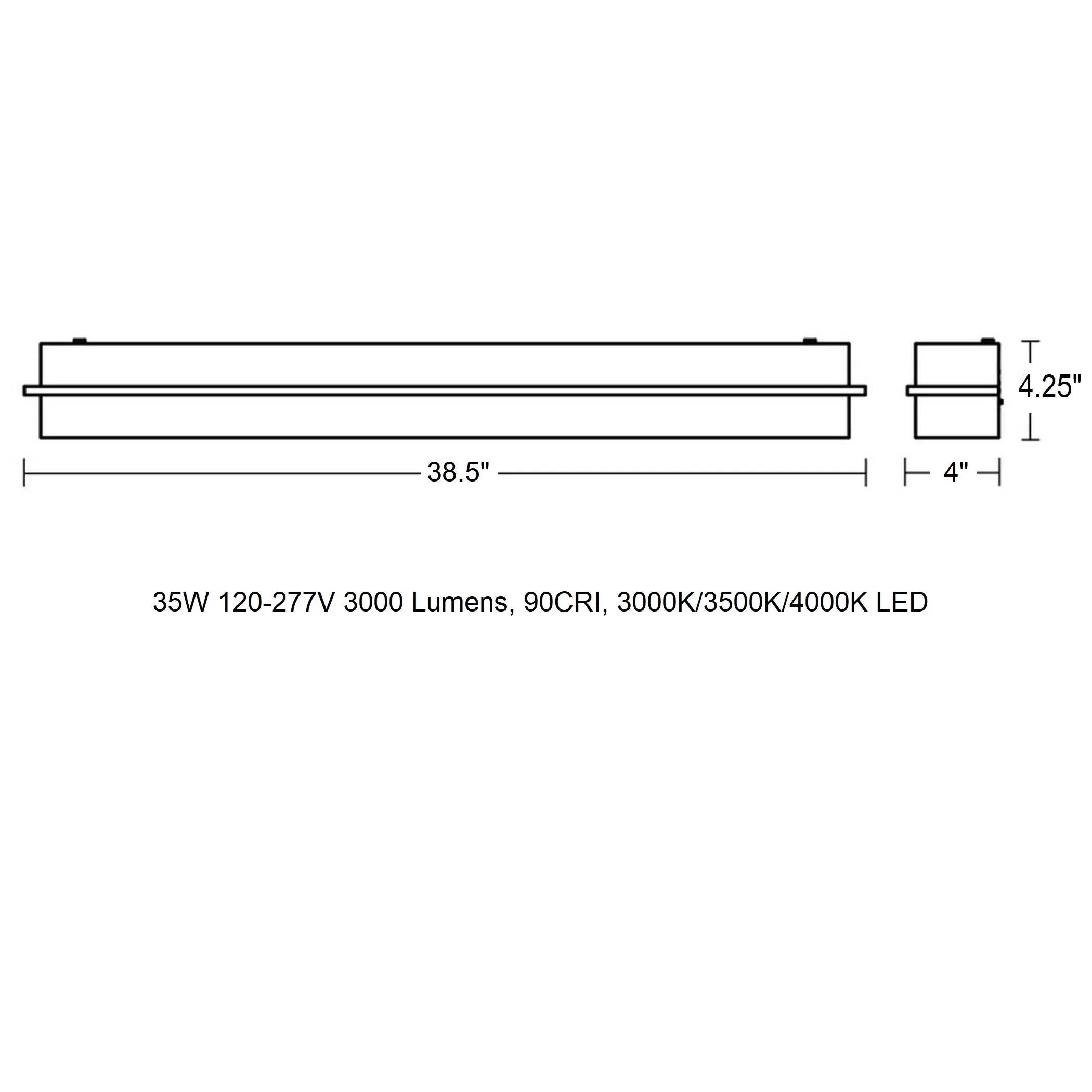 Apex LED Bathroom Vanity Light