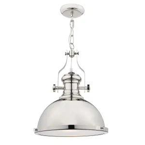 ARO0138 Single Pendant Polished Chrome
