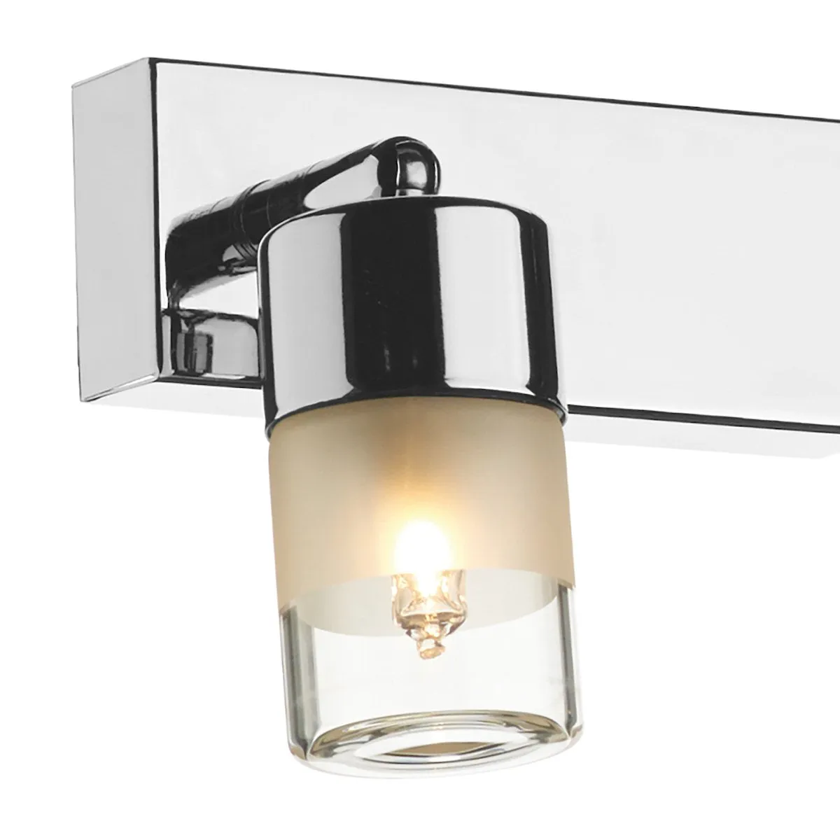 ART7750 Bathroom Double Wall Light Polished Chrome