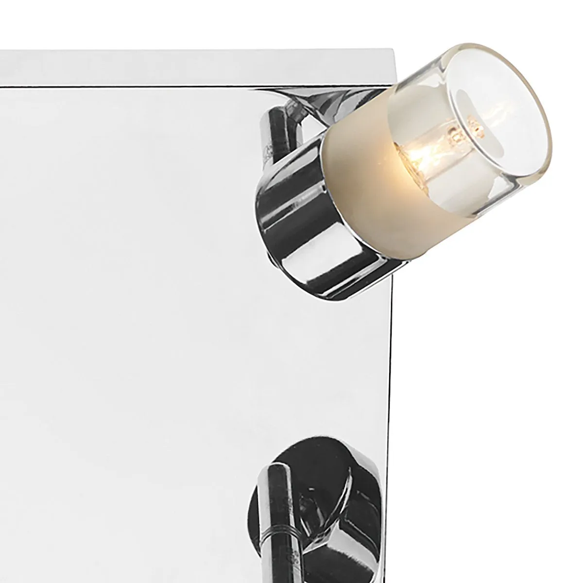 ART8550 Bathroom 4 Light Spotlight Plate Polished Chrome
