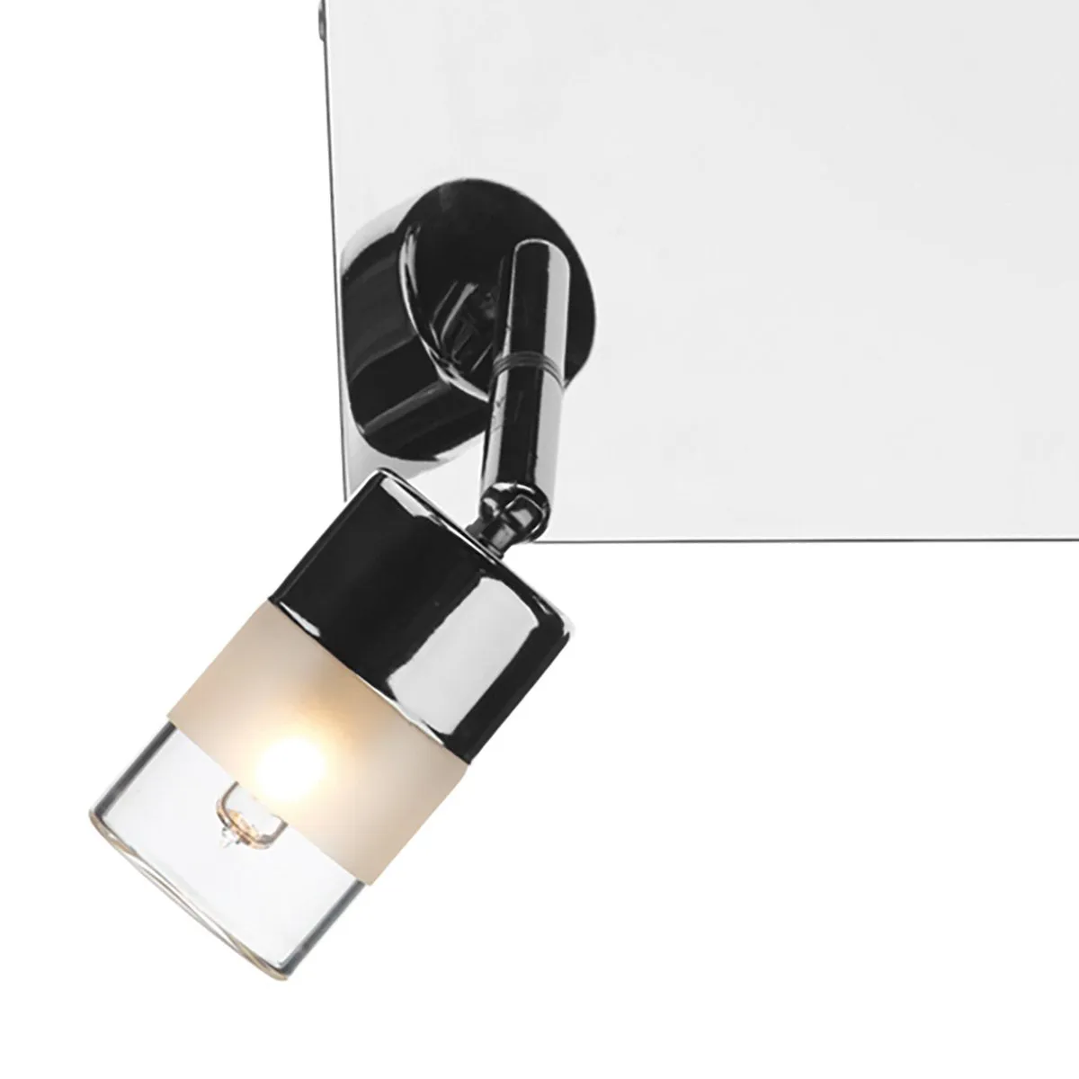 ART8550 Bathroom 4 Light Spotlight Plate Polished Chrome