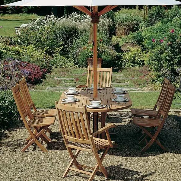 Ascot Teak Folding Carver Chair