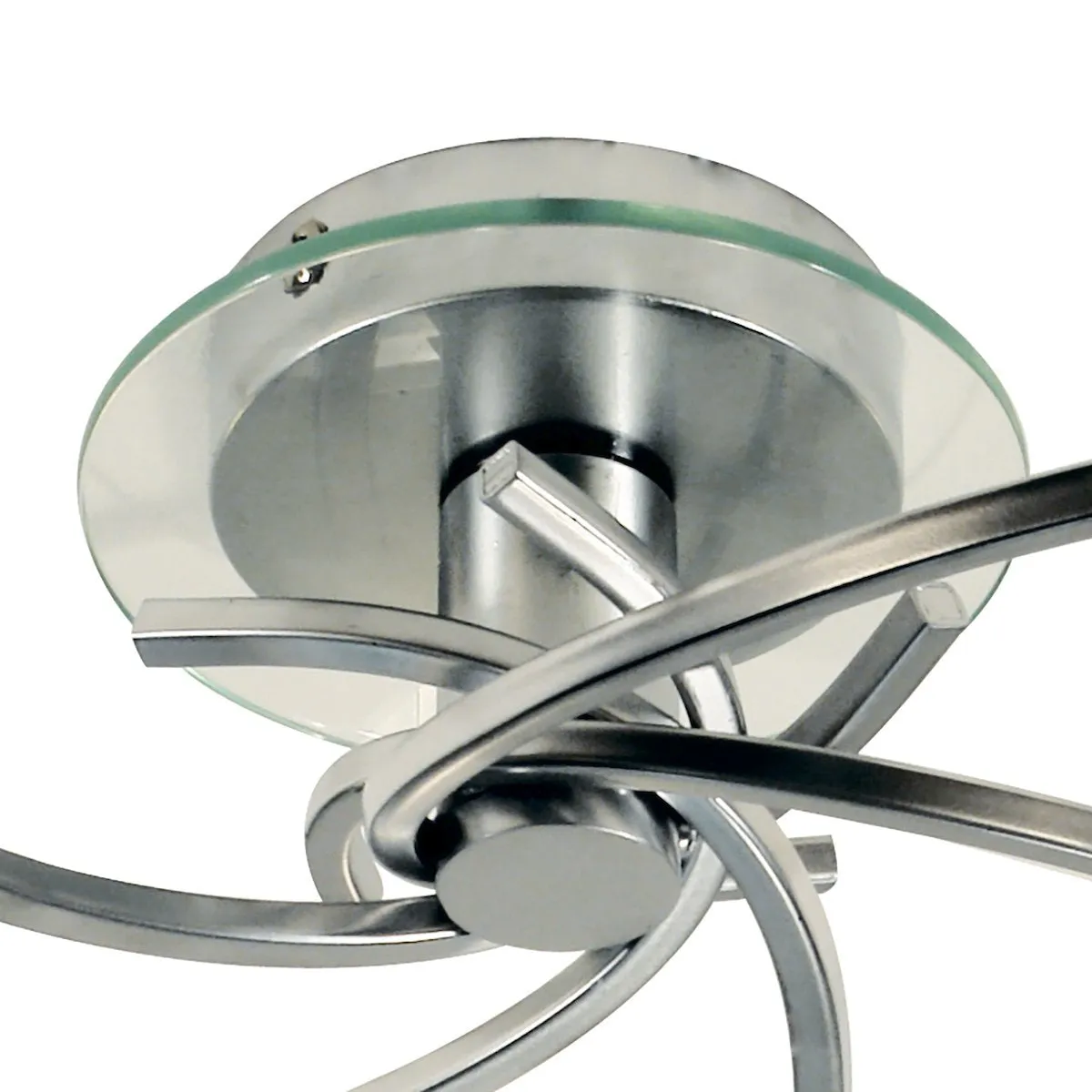 AUS0550 5 Light Semi Flush Light Polished Chrome