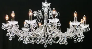 B-1524/12 Concerto 12 Light Multi Arm Light Polished Chrome