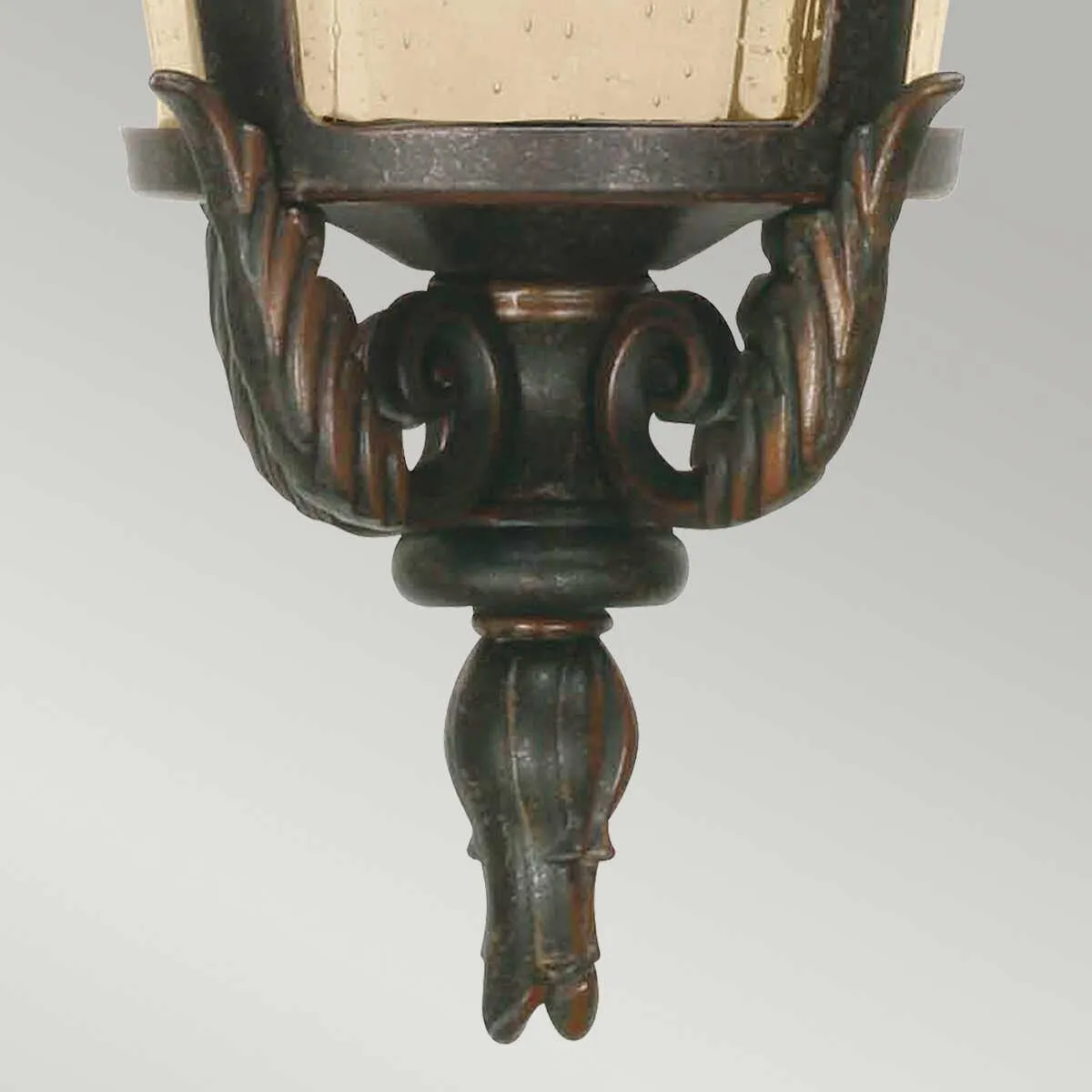 Baltimore Weathered Bronze Large Outdoor Pendant Light
