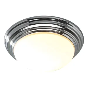 BAR5050 Large Flush Light Polished Chrome