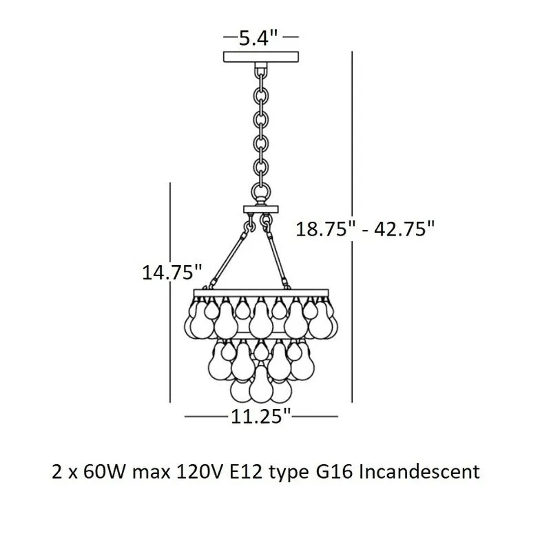 Bling Pendant Light
