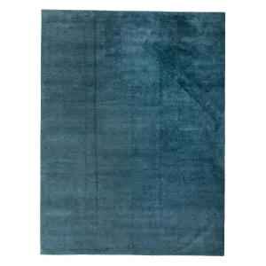 Blue Stelle Contemporary Tibetan Wool Rug - 9' x 12'