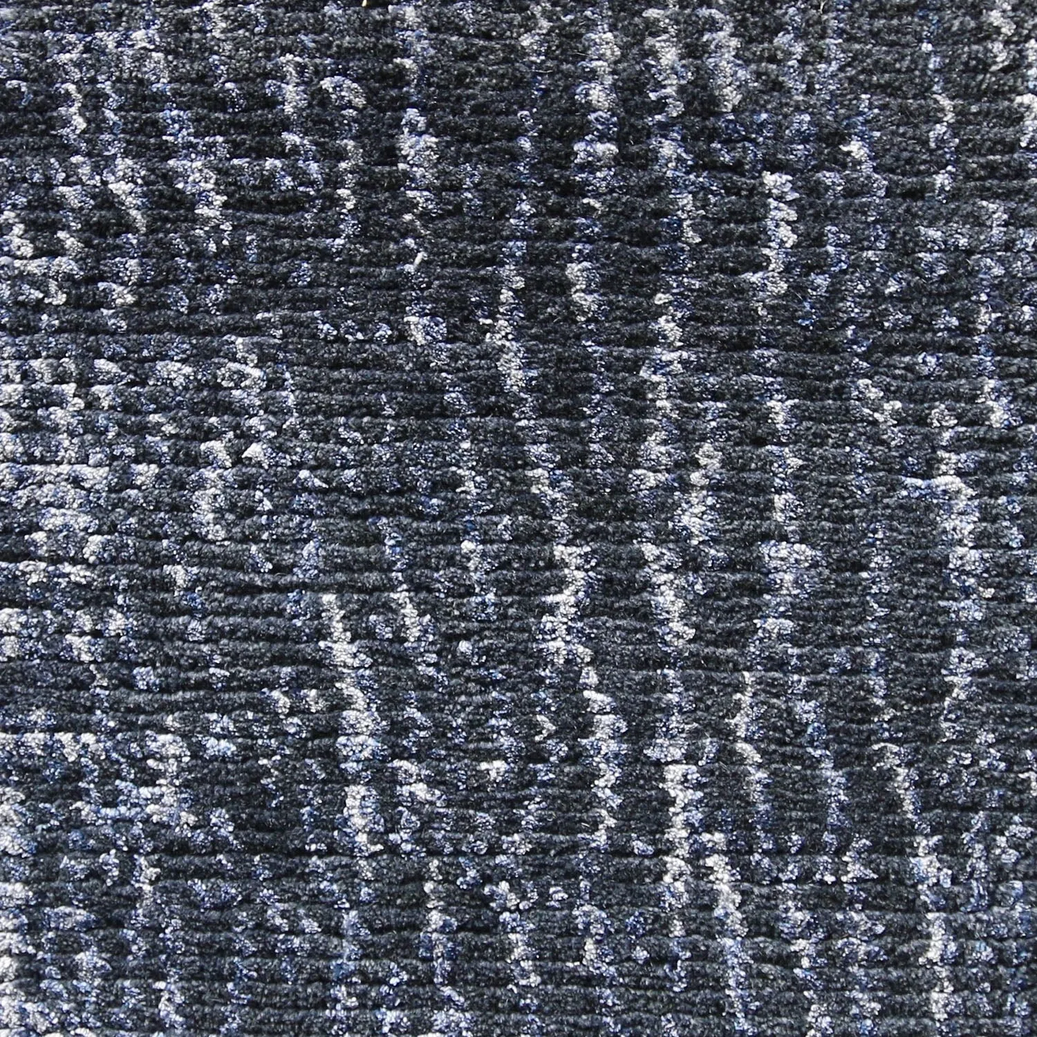 Blue Stelle Transitional Wool Silk Blend Rug - 9'3" x 12'