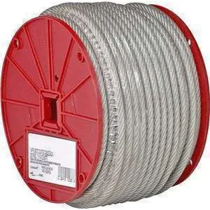 Campbell Cable 1/4"/7mm Vinyl Coated to 5/16"/7.9mm