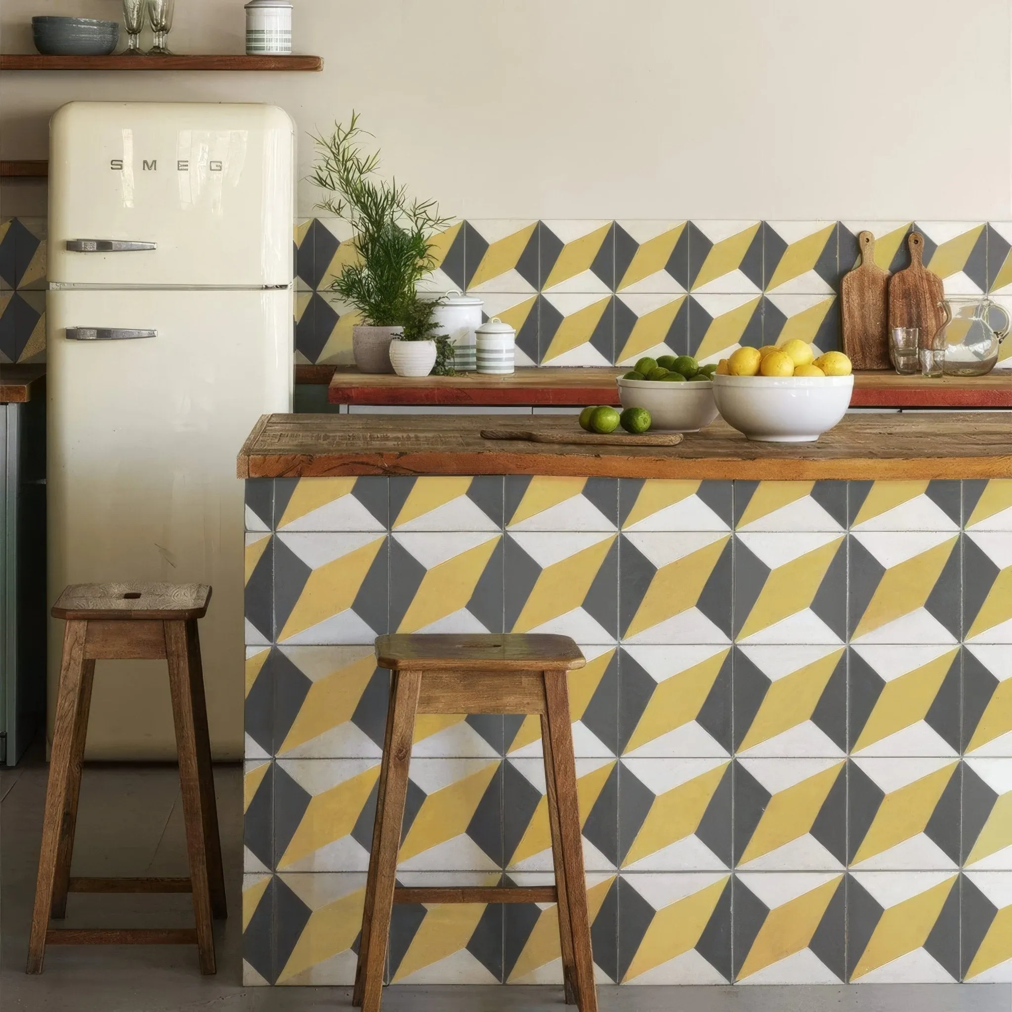 Canola Yellow Otura Tile